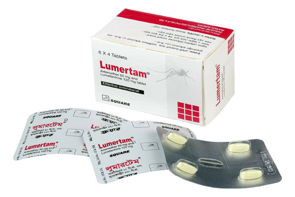 Picture of Tablet Lumertam 20mg+120mg